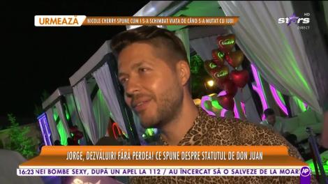 Star la mare fitză. Jorge, dezvăluiri fără perdea. Ce nu știai din trecutul artistului