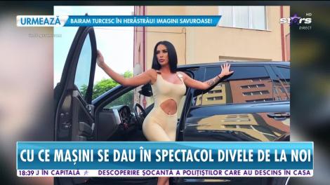 Star News. Cu ce mașini se dau în spectacol divele din România