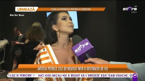 Star Matinal e pe val! Imagini exotice din vacanța Innei