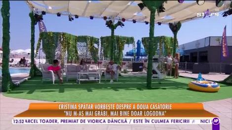 Star Matinal e pe val! Cristina Spătar vorbește despre a doua căsătorie: Măritatul este o treabă foarte delicată