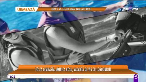 Star la mare fitza. Imagini exotice cu fosta gimnastă Monica Roşu și viitorul soț de pe coasta Mării Adriatice