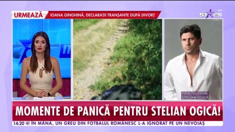 Star Magazin. Stelian Ogică a salvat o femeie din calea flăcărilor, în timpul unui incendiu