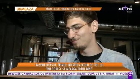 Star Matinal. Răzvan Lucescu, primul interviu alături de fiul lui