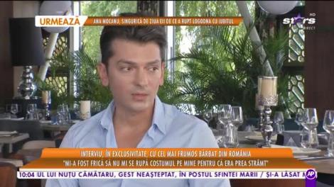 Star Matinal e pe val! Interviu cu cel mai frumos bărbat din România: Tata a fost un pic reticent când a aflat că fac modeling