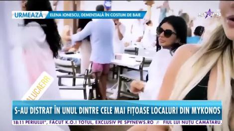 Rellys Tonu s-a distrat alături de fiul lui Marian Vanghelie, pe insula Mykonos