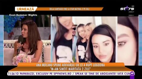 Star Matinal e pe val! Ana Mocanu spune adevărul. De ce a rupt logodna