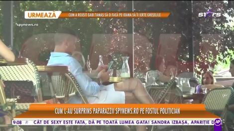 Cum a fost surprins Cristian Boureanu, fără iubita lui