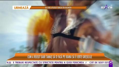Gabi Tamaş şi Ioana le dau peste nas celor care au spus că vor divorţa! Ce gest a făcut celebrul fotbalist pentru soţia lui?