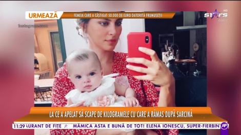 Cum a reușit Catrinel Menghia să slăbească, după ce a născut