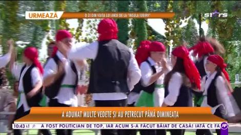 Grupul „Plaiul Românesc", moment de dans spectaculos, la Star Matinal