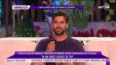 Cool Summer Nights. Ispita Mircea, totul despre micile șicanări cu Teo: M-am simțit folosit. Ea simte nevoia să critice