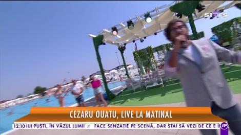 Cezar Ouatu cântă LIVE la Star Matinal piesa "Bella ciao"