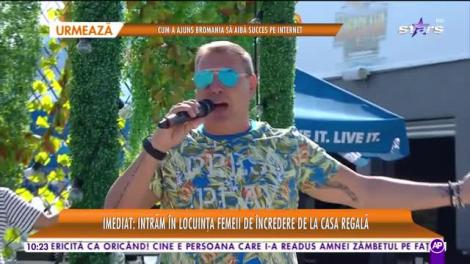 Giorgio cântă, la "Star Matinal", melodia "Bella Ciao"