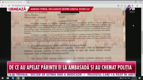 Ce a declarat Ioana Filimon în faţa poliţiştilor din Turcia