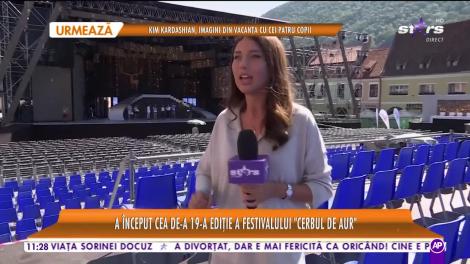 A început cea de-a 19-a ediție a Festivalului Cerbul de Aur!