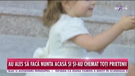 Star News. Gabi Cristea şi Tavi Clonda, petrecerea de nuntă. Tavi: Eu am amenajat curtea, mâncarea este făcută de Gabriela