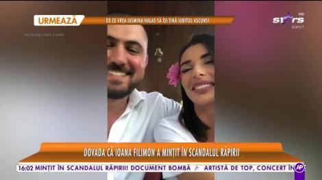 Star la mare fitză. Dovada că Ioana Filimon a minţit în scandalul sechestrării