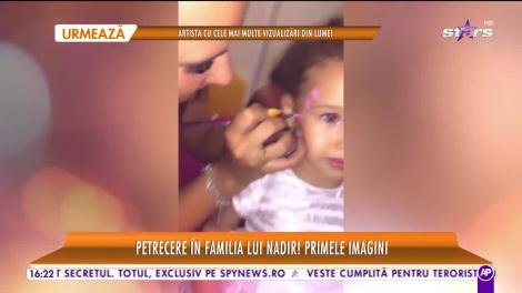 Star la mare fitza. Petrecere mare în familia lui Nadir. Fetița lui a împlinit trei anişori