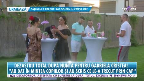 Star News. Dezastru total după nuntă pentru Gabriela Cristea