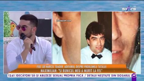 Star Matinal e pe val! Fiul lui Marcel Toader, despre decesul tatălui său: Îmi prima seara, după ce a murit, l-am simțit în sufletul meu