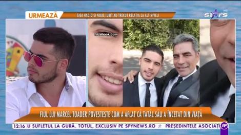 Star Matinal e pe val! Fiul lui Marcel Toader, despre cum a aflat că tatăl său a murit: Am rămas șocat, nu am avut nicio reacție