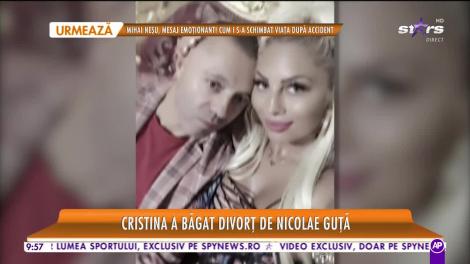 Star Matinal e pe val. Cristina a băgat divorț de Nicolae Guță. Blonda nu vrea să facă testul de paternitate?