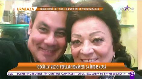 Star Matinal e pe val. Maria Ciobanu, doamna muzicii populare românești, s-a întors în România