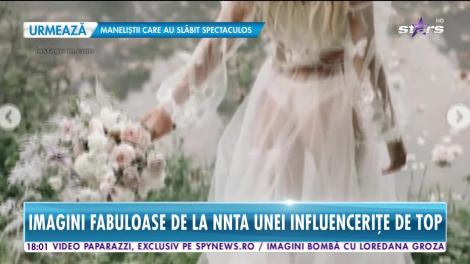 Imagini fabuloase de la nunta unei influenceriţe de top din Rusia