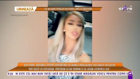 Star Matinal e pe val. Alex Bodi, adevărul despre despărțirea de Bianca Drăgușanu