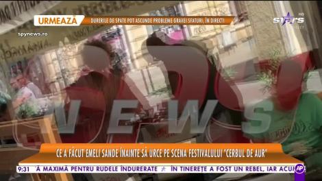 Star Matinal e pe val.Ce a făcut Emeli Sande înainte să urce pe scena festivalului Cerbul de Aur