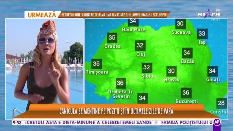 Star Matinal e pe val. Canicula se menţine pe poziţii şi în ultimele zile de vară