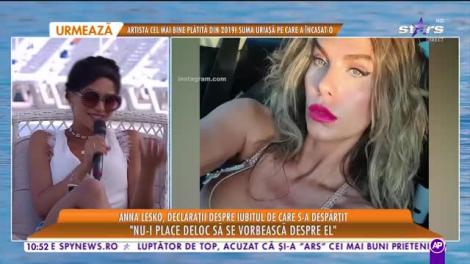 Anna Lesko, declaraţii despre iubitul de care s-a despărţit!
