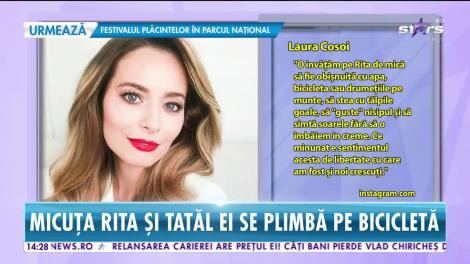 Laura Cosoi și familia sa călătorească prin toată țara cu rulota