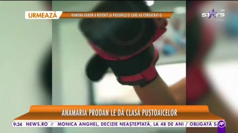 Cum se antrenează Anamaria Prodan, pentru a avea un corp perfect!