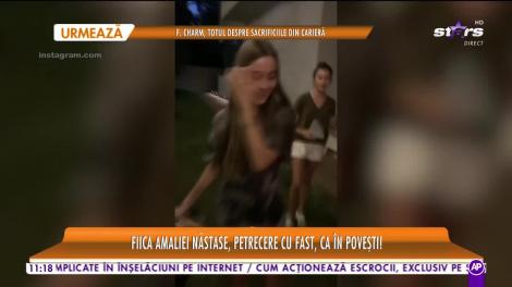 Fiica Amaliei Năstase, petrecere cu fast, ca-n povești!