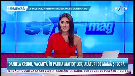Daniela Crudu, vacanță în patria mafioților, alături de mama și soră