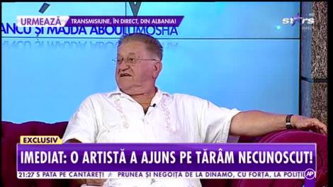 Agenția Vip. Actorul Dorel Vișan, confesiuni neaşteptate la 82 de ani. A învins boala la ficat printr-o metodă nemaiîntâlnită