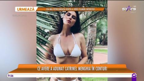 Ce avere a adunat Catrinel Menghia în conturi