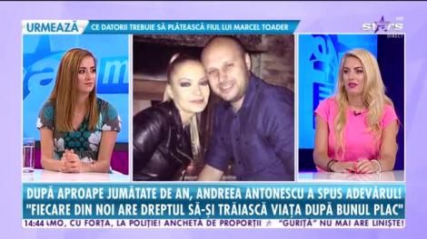 Andreea Antonescu, primele declarații despre divorțul de tatăl fiicei ei: ”Eu și Traian suntem două persoane libere!”