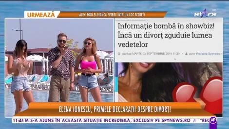Elena Ionescu, ex-Mandinga, primele declarații după ce s-a aflat că a divorțat de soțul ei: ”Am vrut să ținem totul secret!”