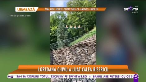 Loredana Chivu a luat calea bisericii! A mers la mormântul lui Arsenie Boca