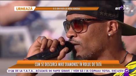 Star la mare fitză. Cum se descurcă Mike Diamondz în rolul de tată