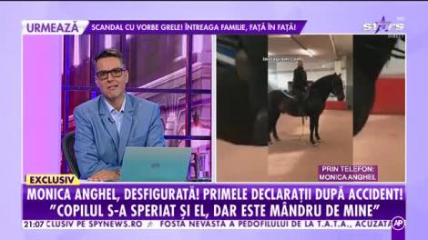 Agenția Vip. Monica Anghel, desfigurată! Primele declarații după accident