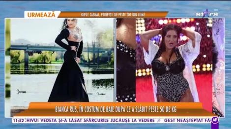 Star Matinal. Bianca Rus, în costum de baie după ce a slăbit peste 50 de kilograme