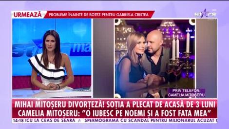 Star News. Mihai Mitoșeru divorțează! Soția a plecat de acasă de trei luni