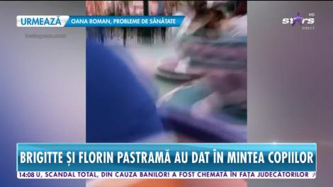 Star News. Brigitte şi Florin Pastramă au dat în mintea copiiilor. Amorezii se distrează de minune la Disneyland