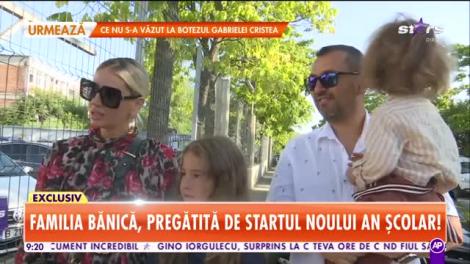 Star Matinal. Andreea Bănică, în prima zi de școală alături de fiica ei