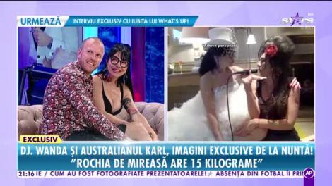 Imagini în exclusivitate de la nunta Wandei cu australianul Karl