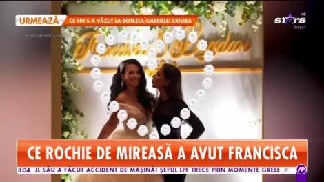 Star Matinal. Imagini de senzație de la nunta cântăreței Francisca