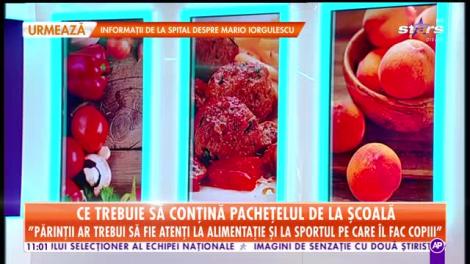 Star Matinal. Alimentația corectă a copiilor. Ce trebuie să conțină pachețelul cu mâncare pentru școală